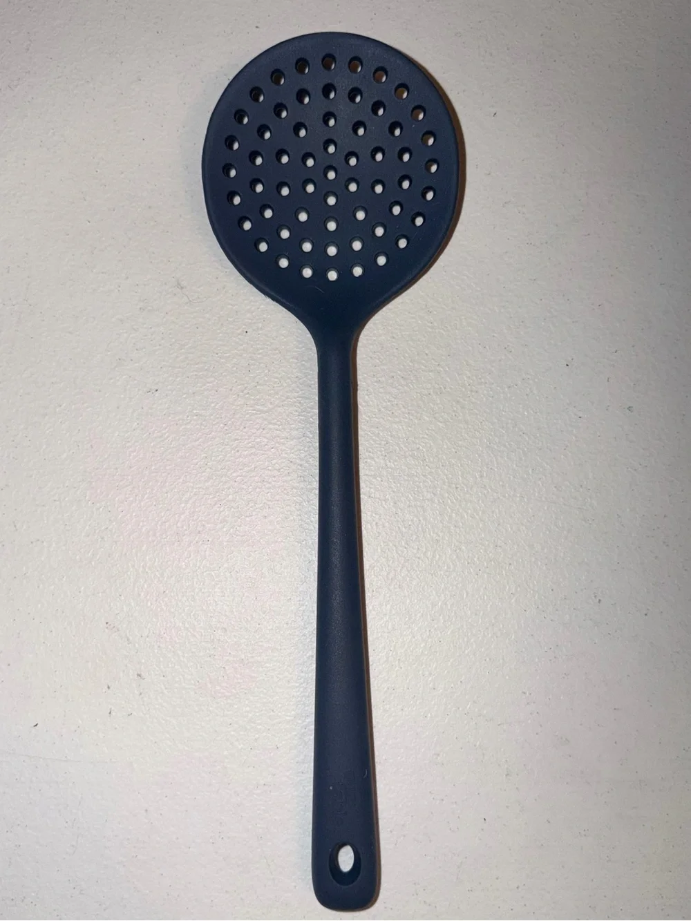 Our Table Silicone Slotted Skimmer Spoon 12” Navy EUC